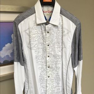 Stunning Robert Graham Limited Edition Embroidered Shirt